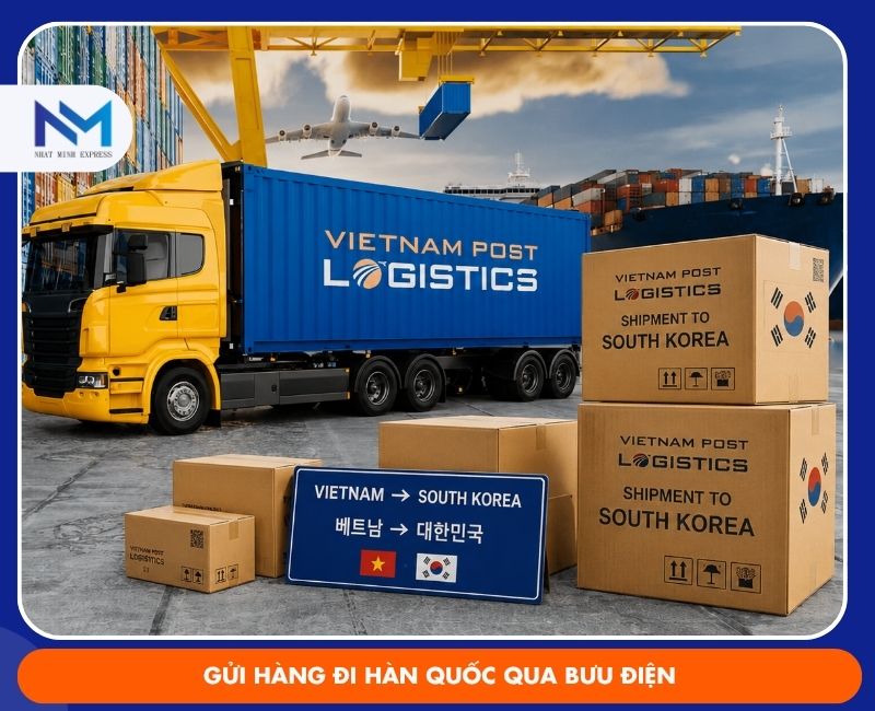 gui hang di han quoc qua buu dien
