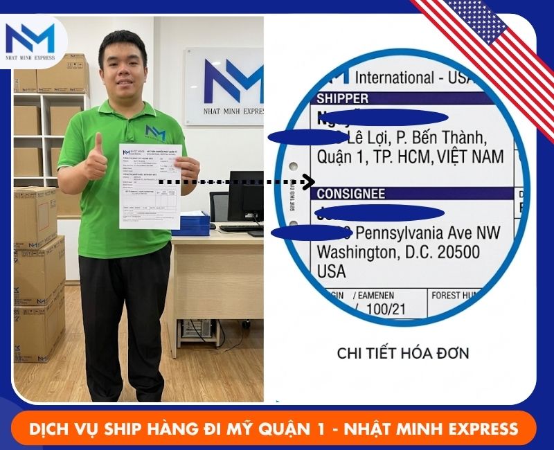 gui hang di my tai quan 1 nhatminhexpress