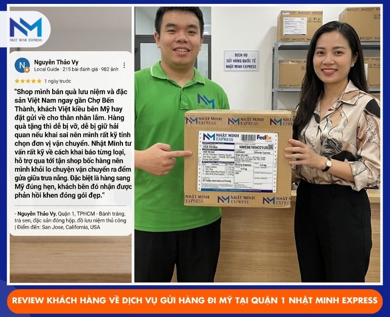 review gui hang di my tai quan 1 nhatminhexpress