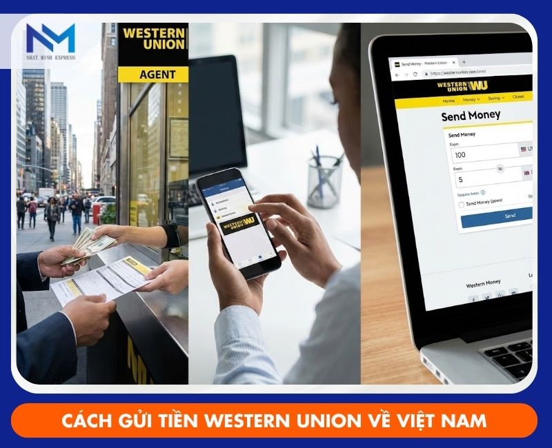 cac gui tien ve viet nam bang western union