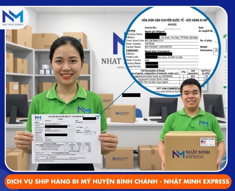 gui hang di my tai huyẹn binh chanh