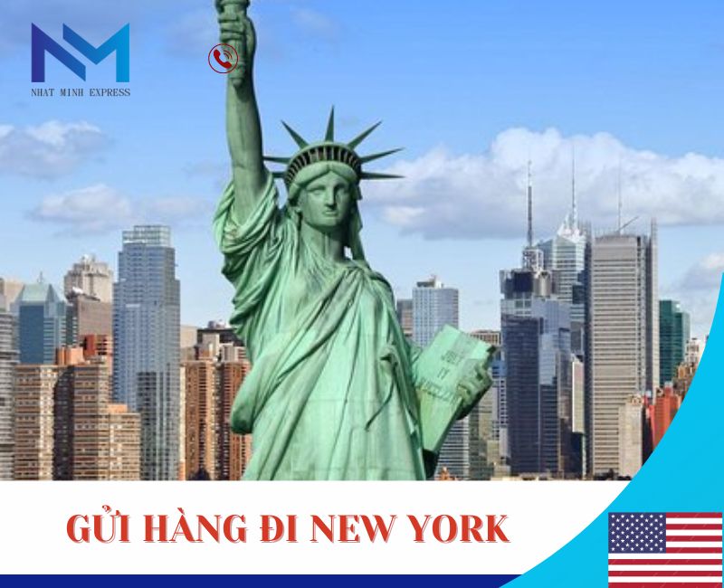 gui hang viet nam di new york
