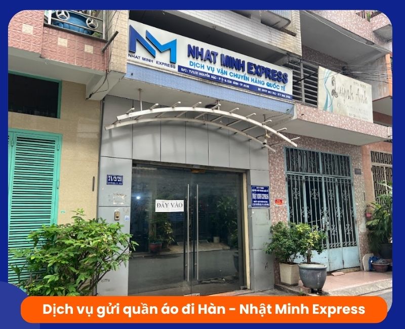 dich vu gui quan ao di han nhat minh express