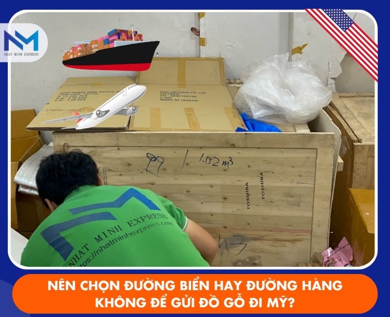nen chon duong bien hay duong hang không de gui do go di my
