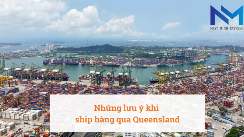 Những lưu ý khi ship hàng qua Queensland