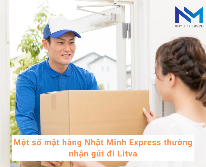 Một số mặt hàng Nhật Minh Express thường nhận gửi đi Litva
