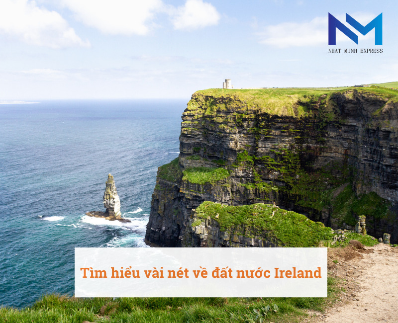 Dân số đất nước Ireland 4,589 triệu (Năm 2012) Cộng hoà Ireland tọa lạc tại phía Tây Bắc của Châu Âu và chiếm 5/6 diện tích của đảo Ireland