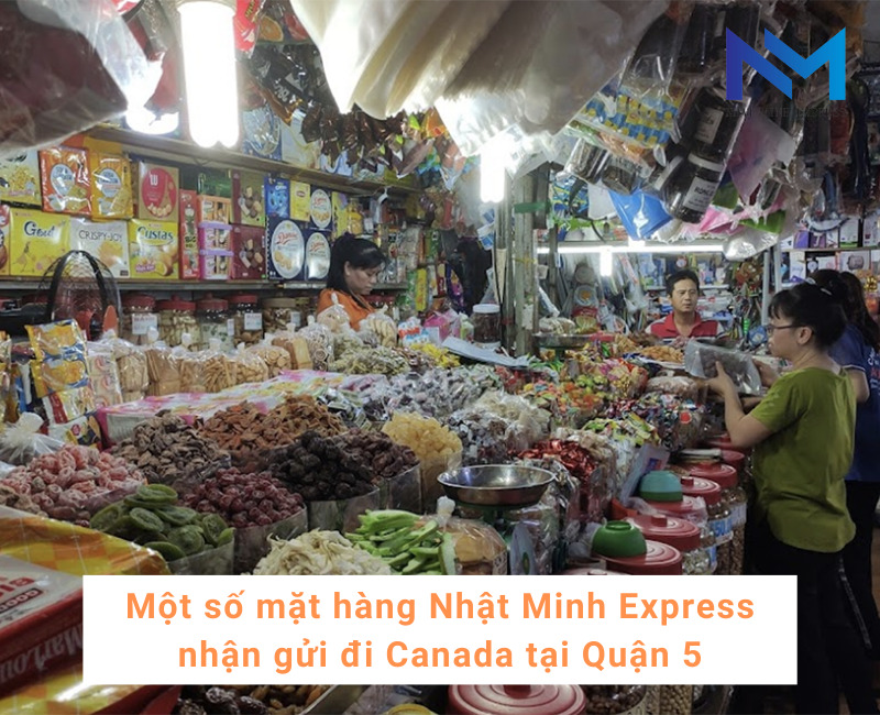 Một số mặt hàng Nhật Minh Express nhận gửi đi Canada tại Quận 5