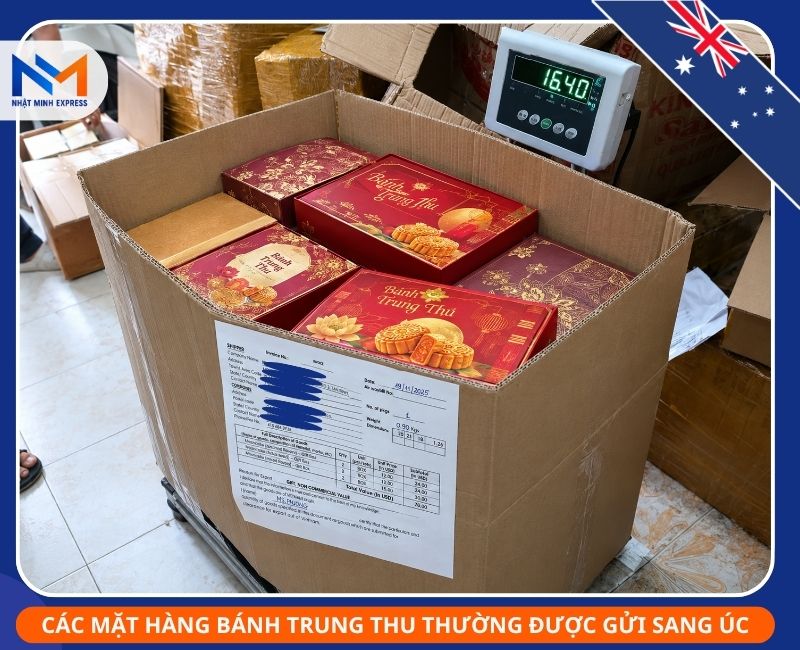 cac mat hang banh trung thu thuong duoc gui sang uc