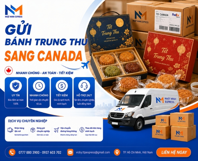 gui banh trung thu di canada