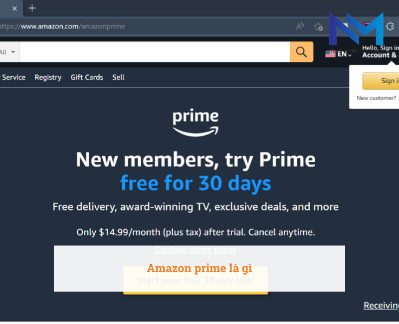 Amazon prime là gì
