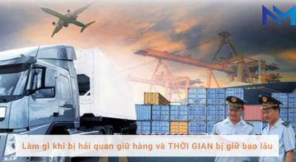 Làm gì khi bị hải quan giữ hàng và THỜI GIAN bị giữ bao lâu