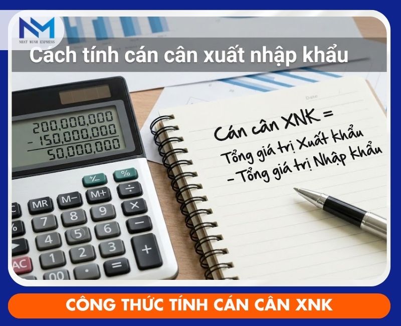 cach tinh can can xuat nhap khau