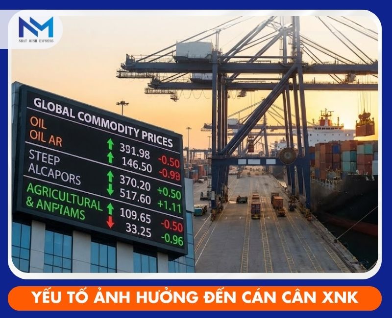 nhung yeu to anh huong den can can xuat nhap khau
