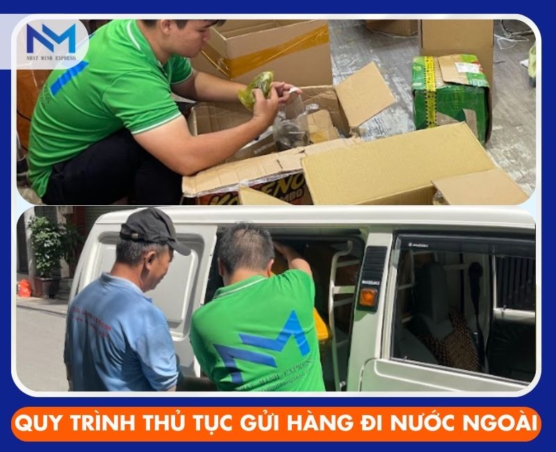 quy trinh thu tuc gui hang di nuoc ngoai