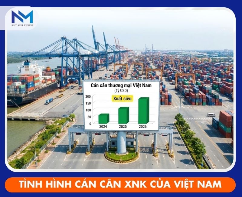 tinh hinh can can xuat nhap khau tai viet nam