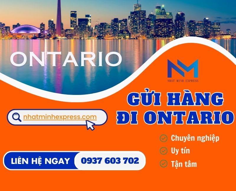Gửi hàng đi Ontario