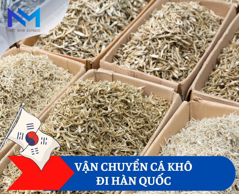 vận chuyển cá khô đi Hàn Quốc