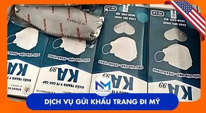 gui khau trang di my