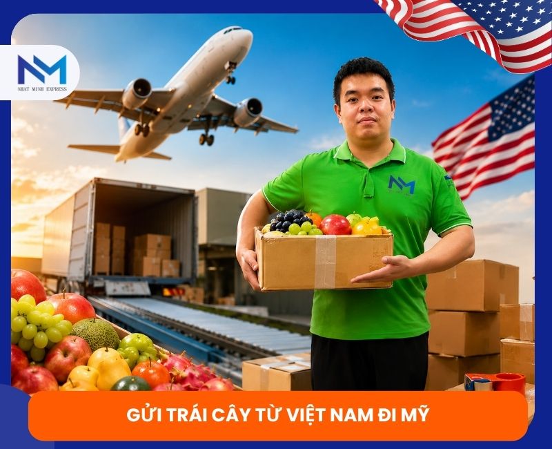 gui trai cay di my