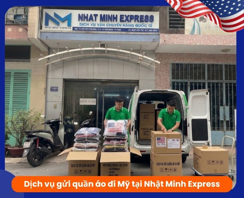 dich vụ gui quan ao di my nhat minh express