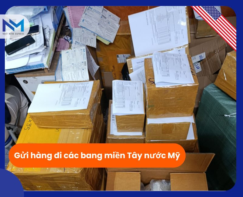 hinh anh hang hoa gui sang hoa ky