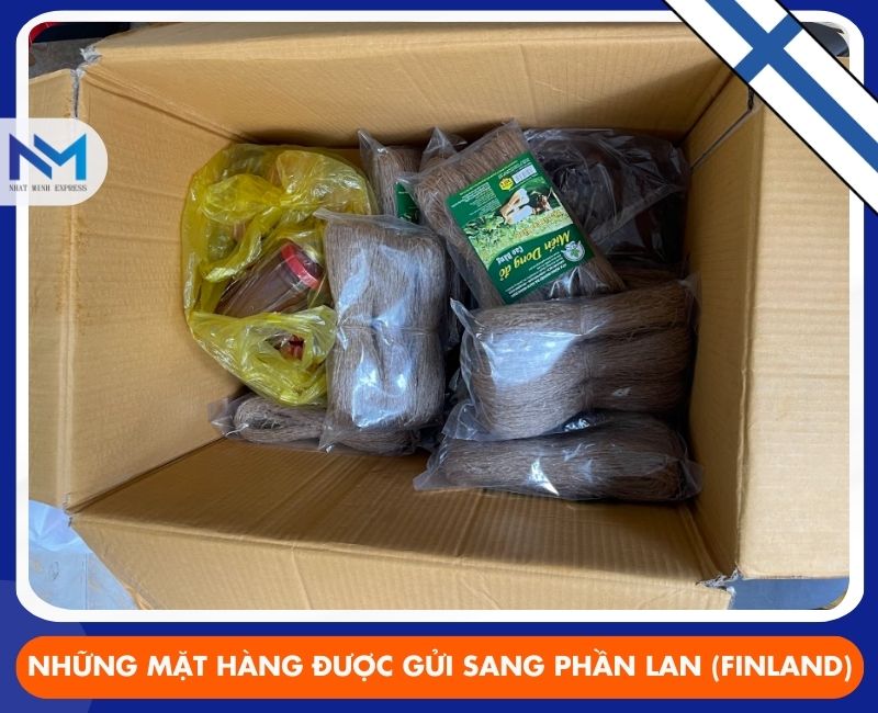 cac mat hang thuong duoc gui sang phan lan