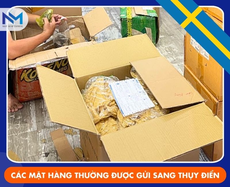 cac mat hang thuong duoc gui sang thuy dien