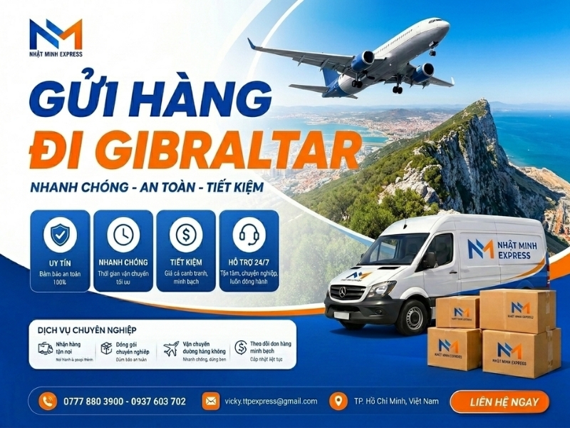 gui hang di gibraltar nhatminhexpress