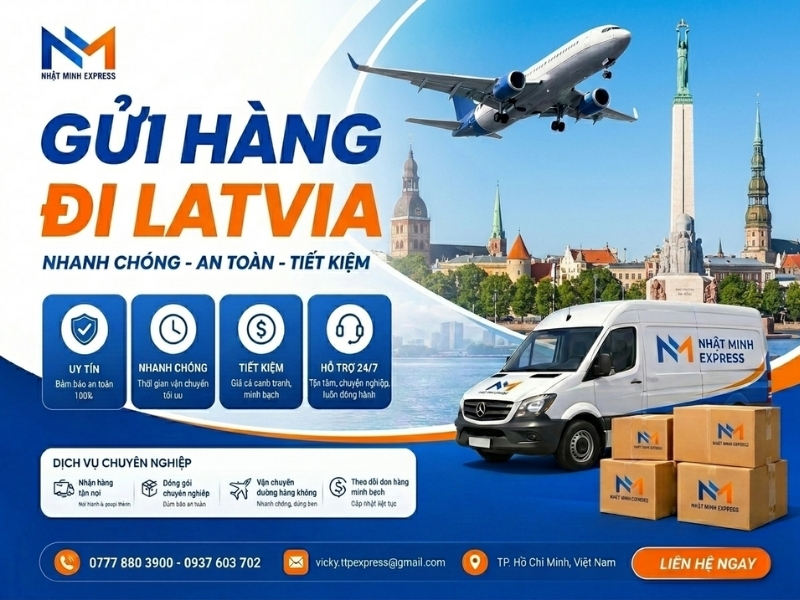 gui hang di latvia nhatminhexpress