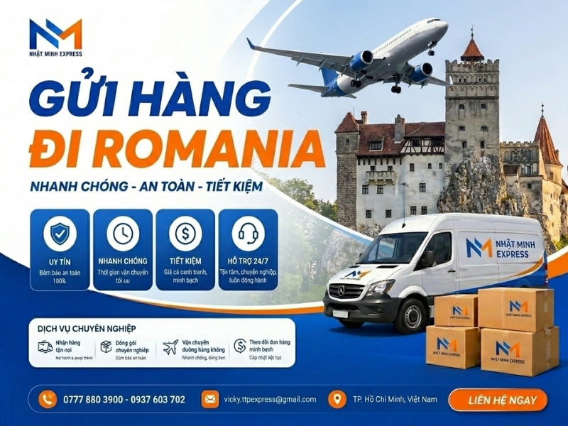 gui hang di romania nhatminhexpress 2026