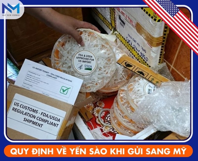 quy dinh gui yen sao di my