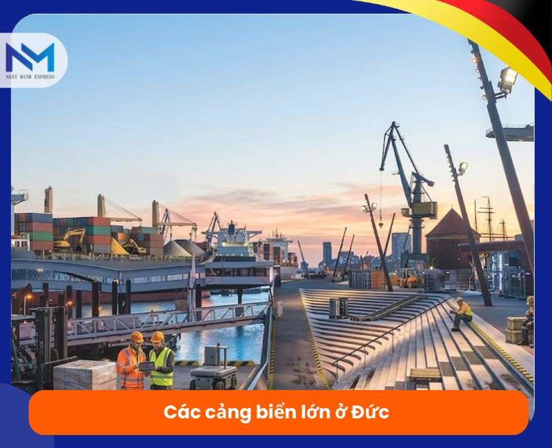 cac cang bien lon o duc