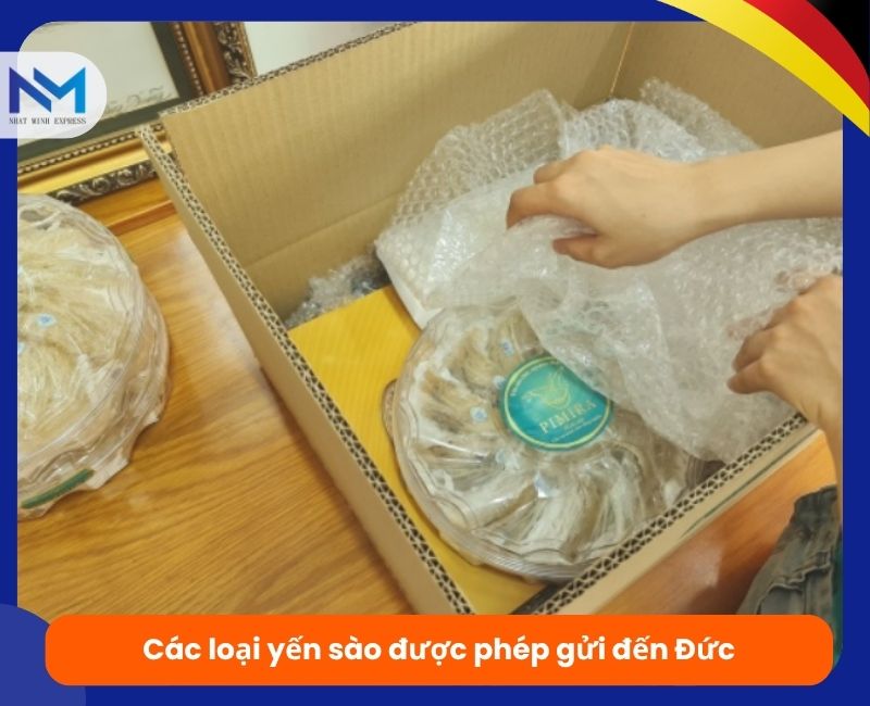 cac loai yen sao duoc phep gui di duc