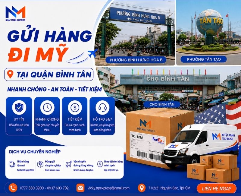 gui hang di my tại quan binh tan