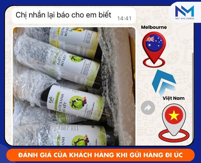 review khach hang gui hang di uc