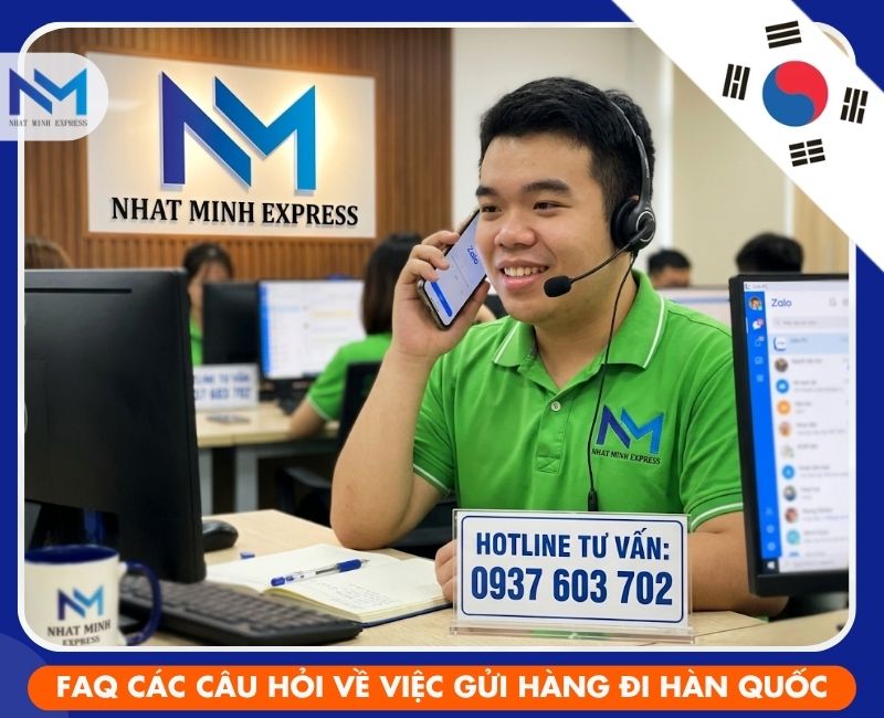 cac cau hoi lien quan ve dich vu gui hang di han quoc faqs