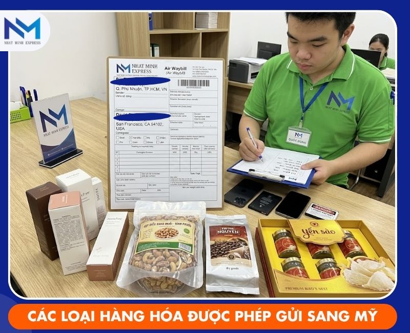 cac mat hang duoc phep gui sang hoa ky