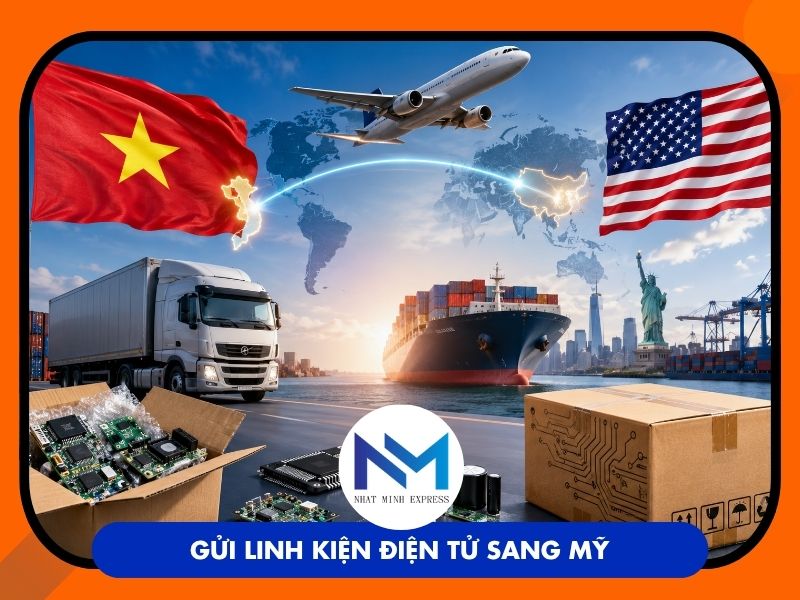 gui linh kien dien tu sang my