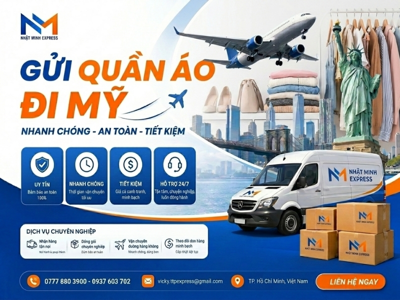 gui quan ao di my