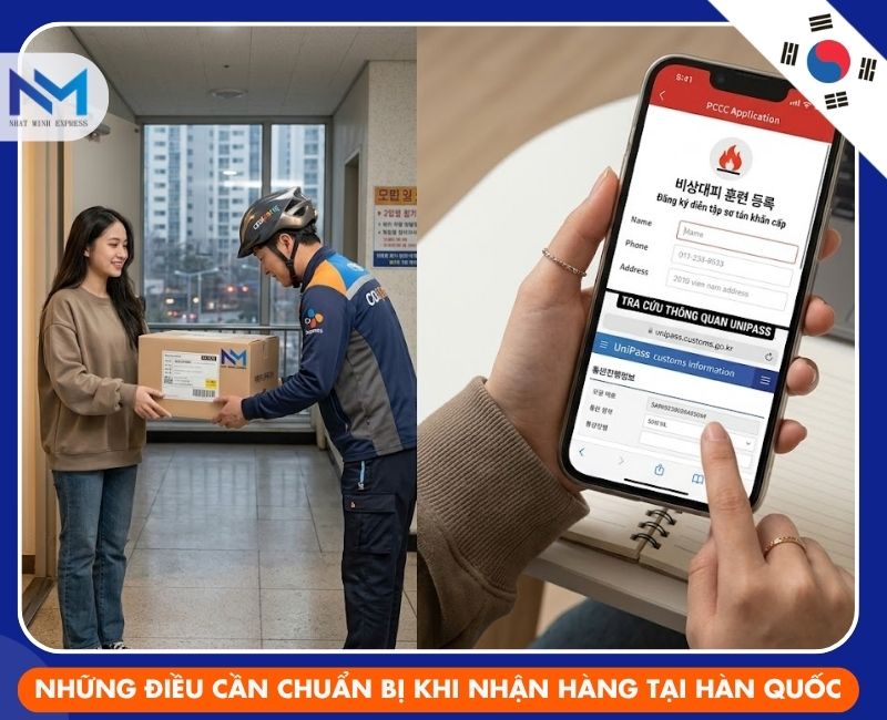 nhung dieu nguoi lay hang can chuan bi khi nhan hang tai han quoc