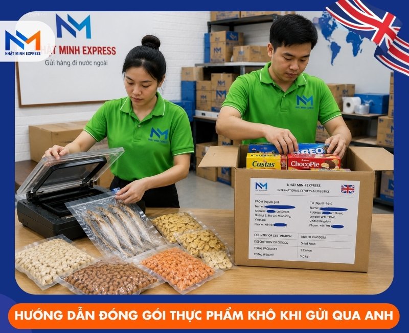 hướng dẫn đóng gói thực phẩm khô qua anh