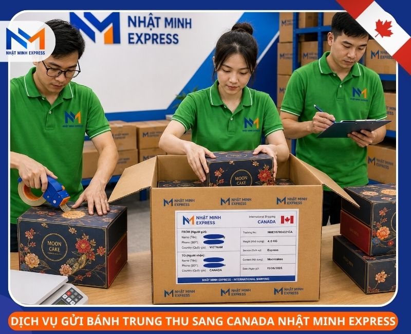 dich vu gui banh trung thu di canada nhatminhexpress