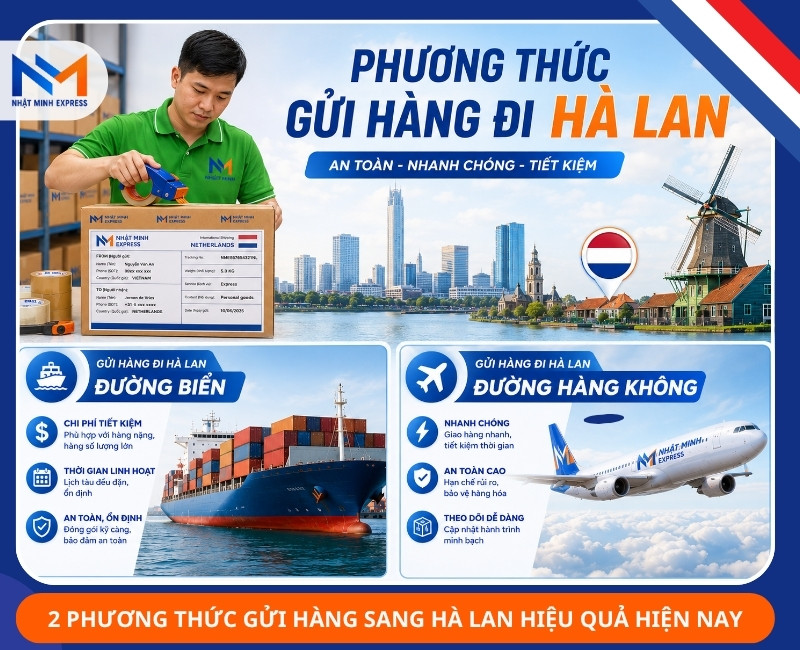 phuong thuc gui hang sang ha lan
