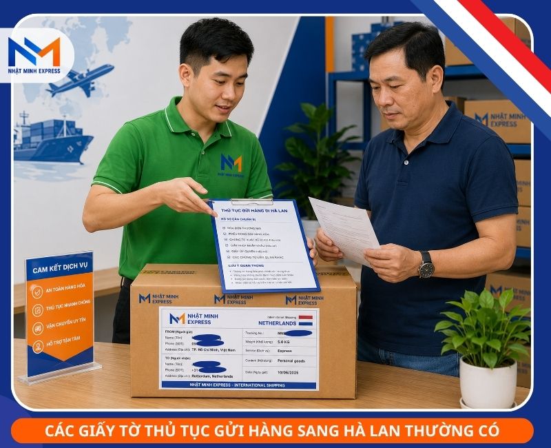 thu tuc gui hang di ha lan