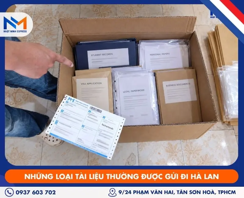 Gửi tài liệu đi Hà Lan nhanh chóng, an toàn, tiết kiệm những loại tài liệu thường được gửi sang Hà Lan