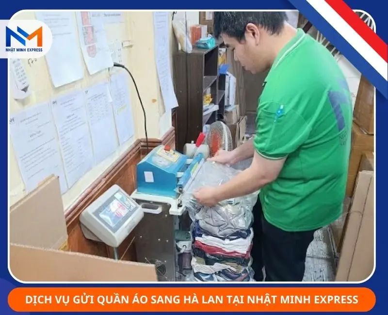 Gửi quần áo đi Hà Lan giá rẻ chỉ từ 850k trọn gói dich vu gui quan ao sang ha lan nhatminhexpress