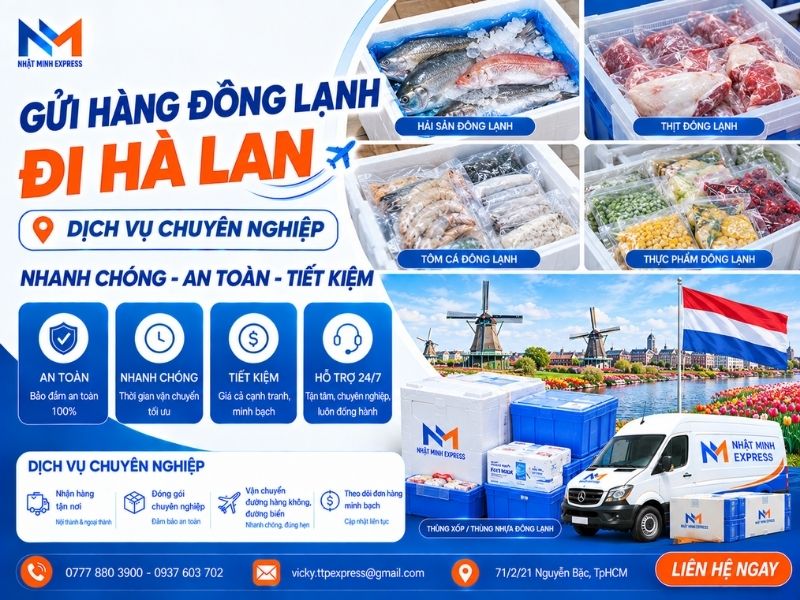 gui hang dong lanh sang ha lan