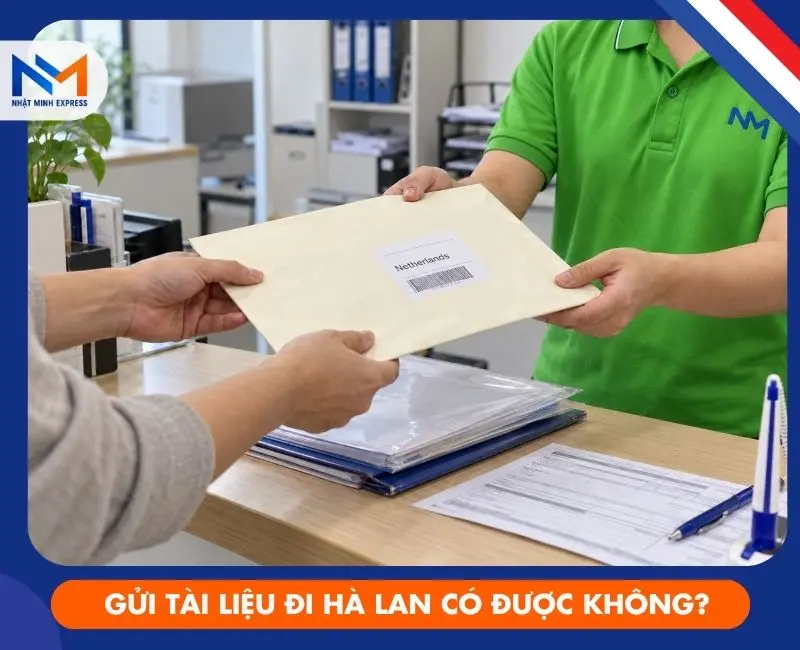 Gửi tài liệu đi Hà Lan nhanh chóng, an toàn, tiết kiệm nhân viên tiếp nhận gửi tài liệu đi Hà Lan